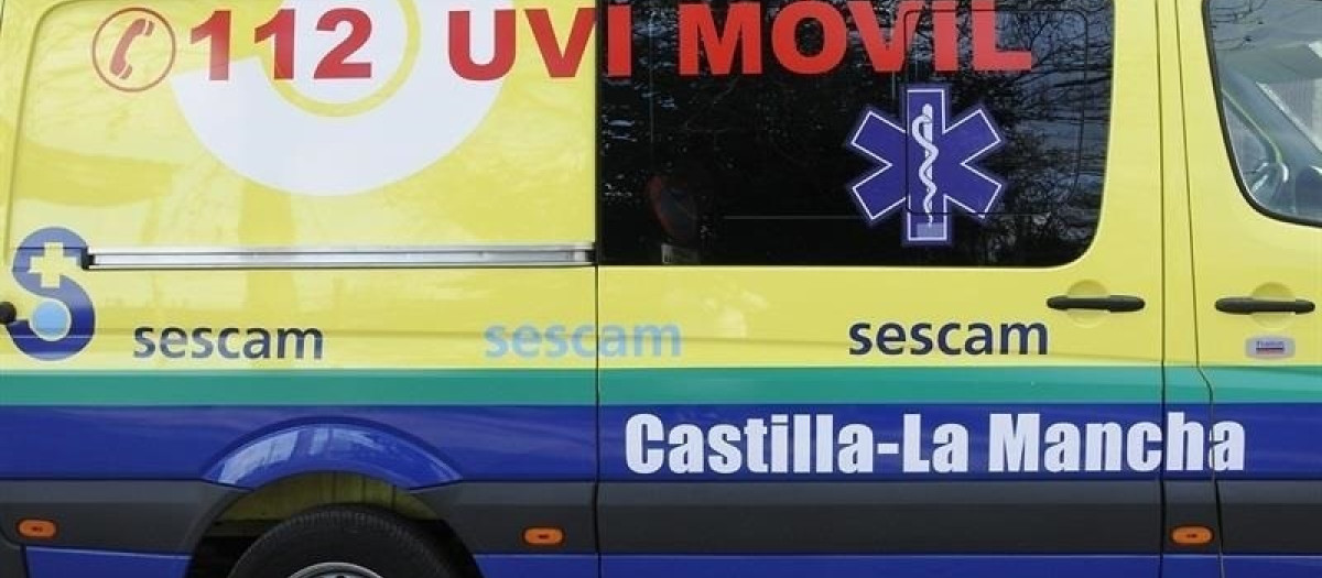 Ambulancia de servicios sanitarios en Castilla-La Mancha (Foto de archivo)