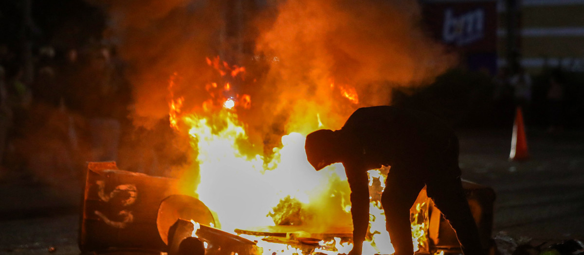 Protestas en Irlanda del Norte