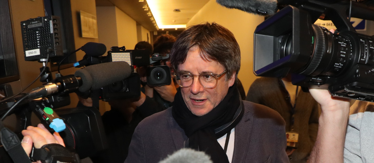 El líder de Junts, Carles Puigdemont, en una imagen de archivo