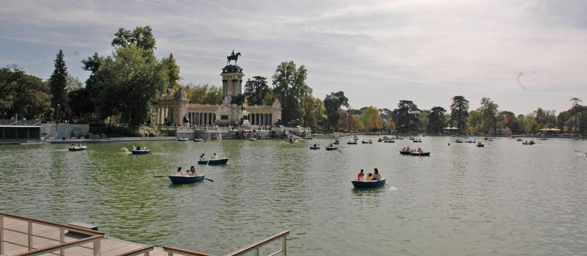 Estanque de El Retiro