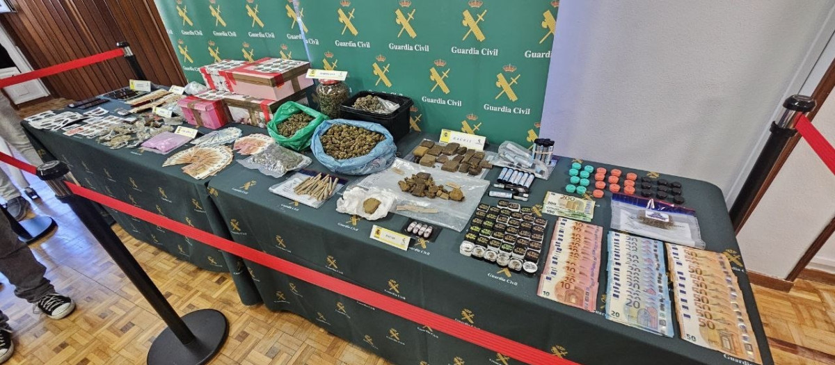 La Guardia Civil desmantela un entramado criminal de distribución de drogas que operaba a nivel nacional
EUROPA PRESS
13/6/2025