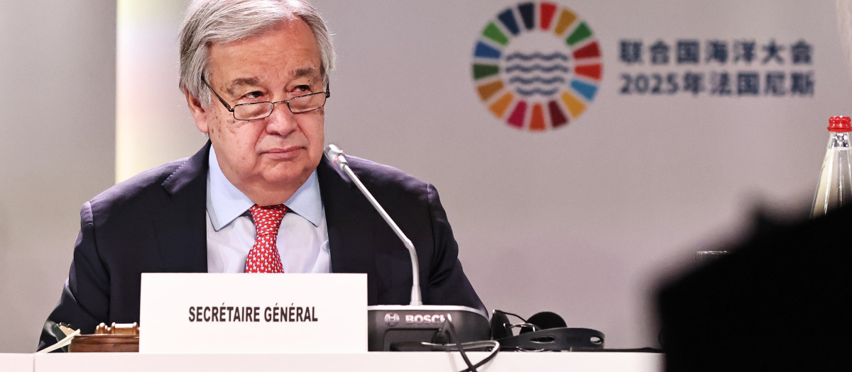 El secretario General de la ONU, Antonio Guterres
