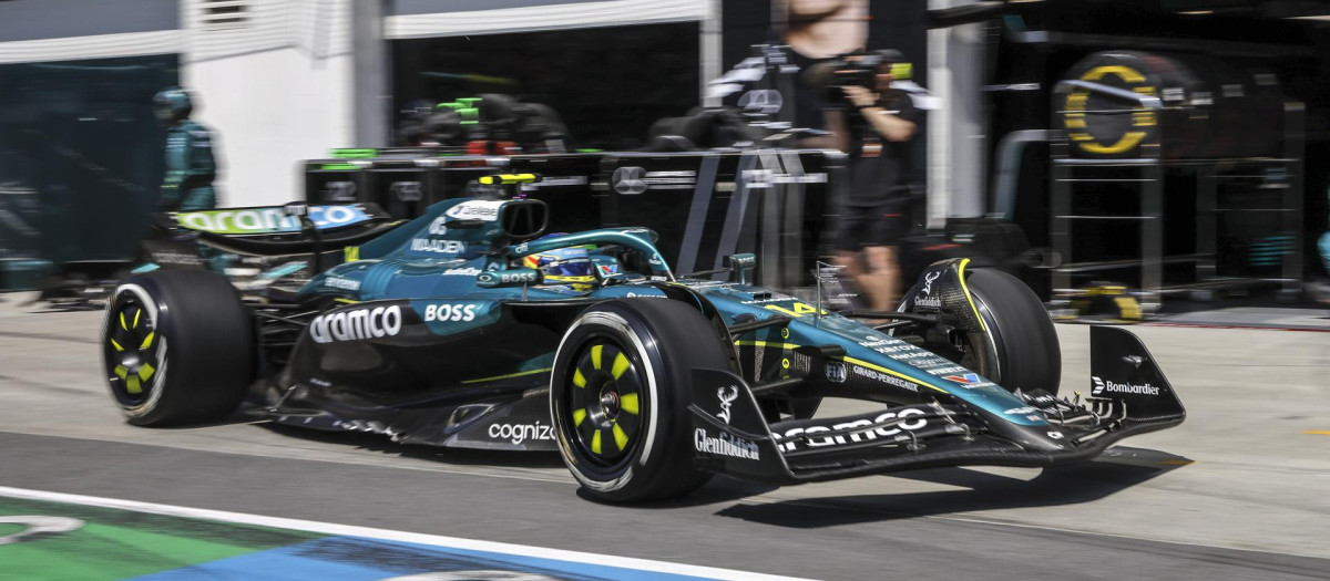 Fernando Alonso en el GP de Canadá