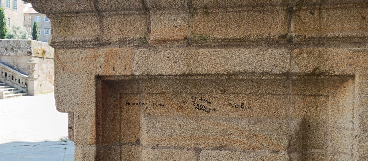 Pintadas en la Catedral de Santiago de Compostela

EUROPA PRESS
17/6/2025