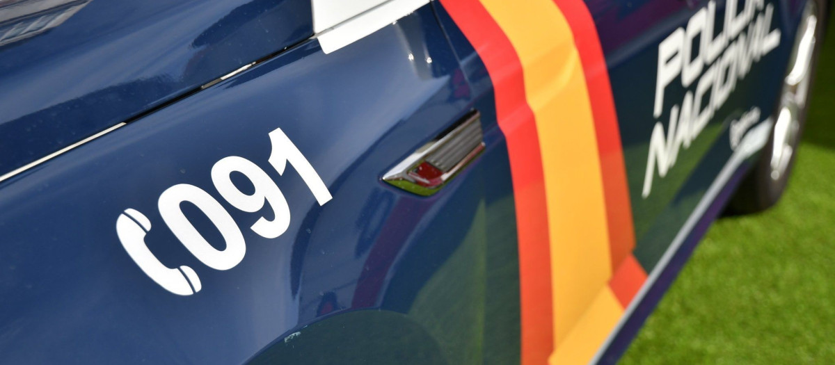 Coche de la Policía Nacional.