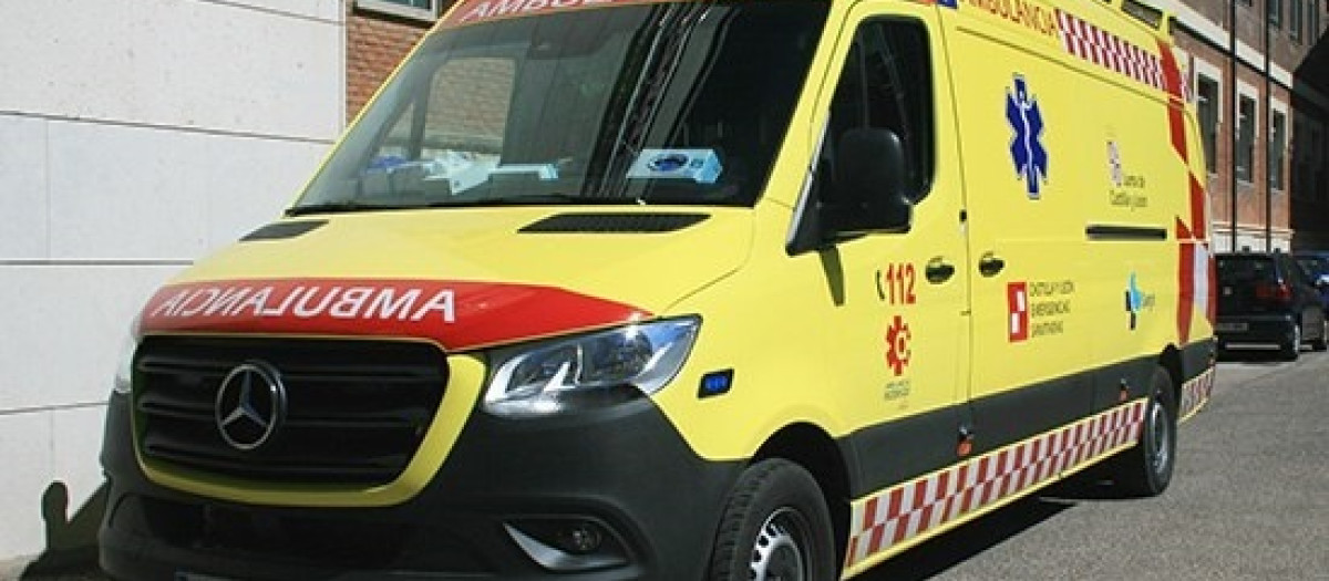 Imagen de archivo de una ambulancia