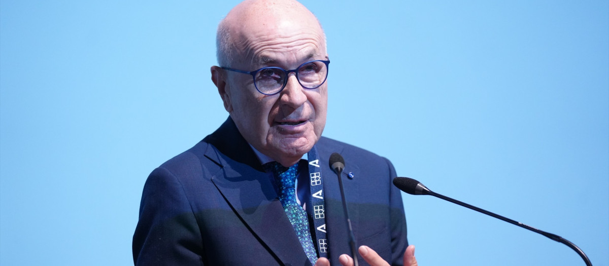 (El presidente de la patronal de los supermercados Asedas, Jose Antoni Duran i Lleida