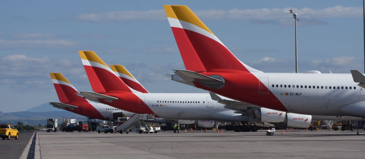 Aviones Iberia T4