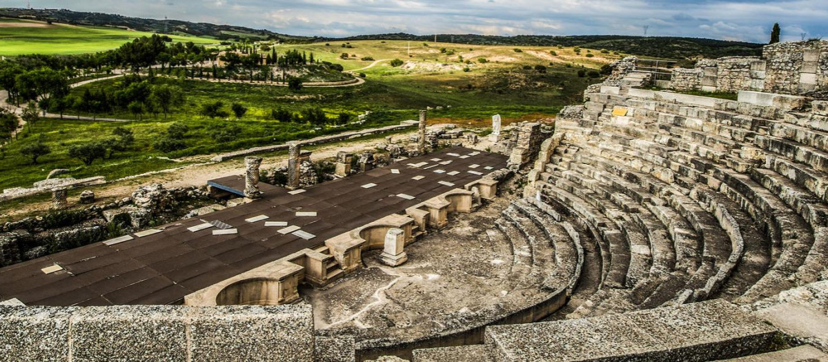Teatro romano de Segóbriga, escenario principal del programa