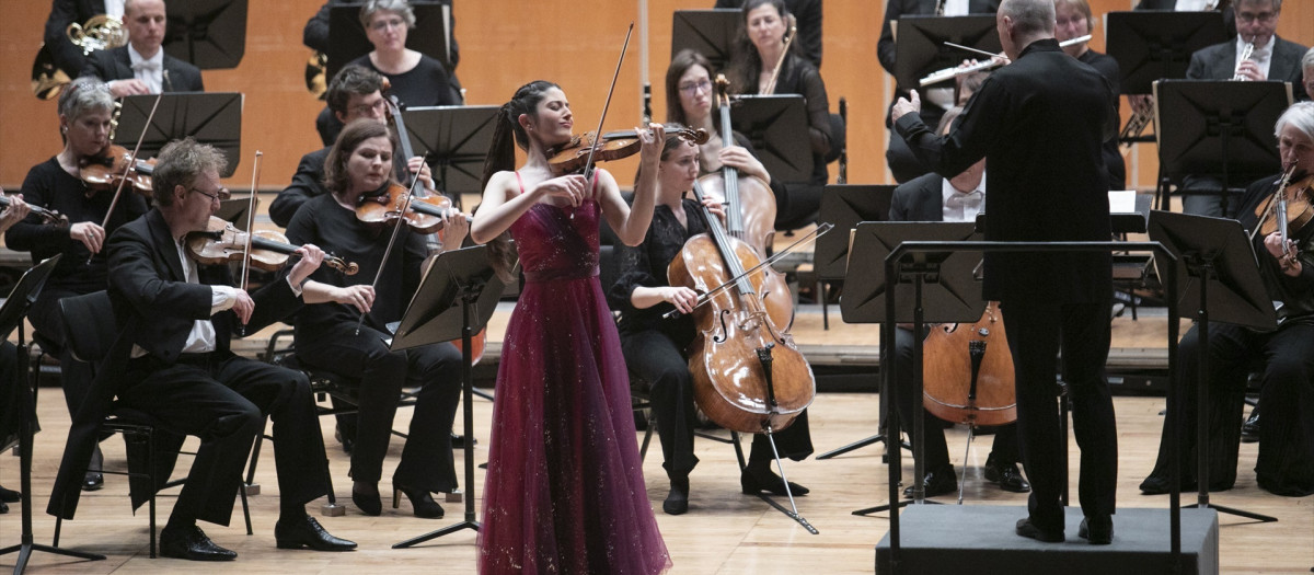 La violinista María Dueñas en una imagen de archivo