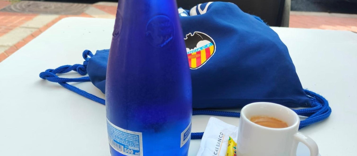Imagen de archivo tomada en una terraza de Valencia