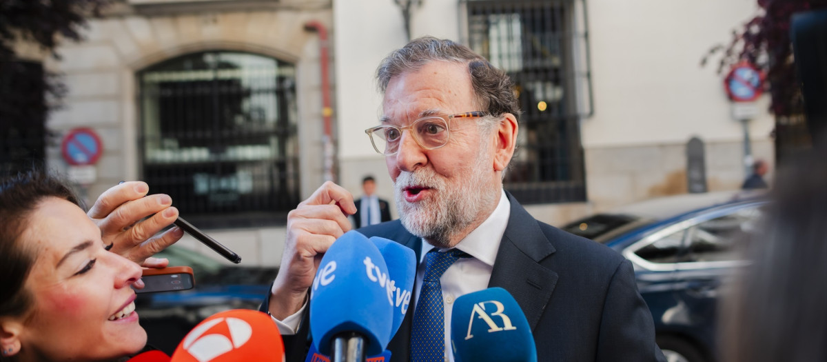 El expresidente del Gobierno Mariano Rajoy