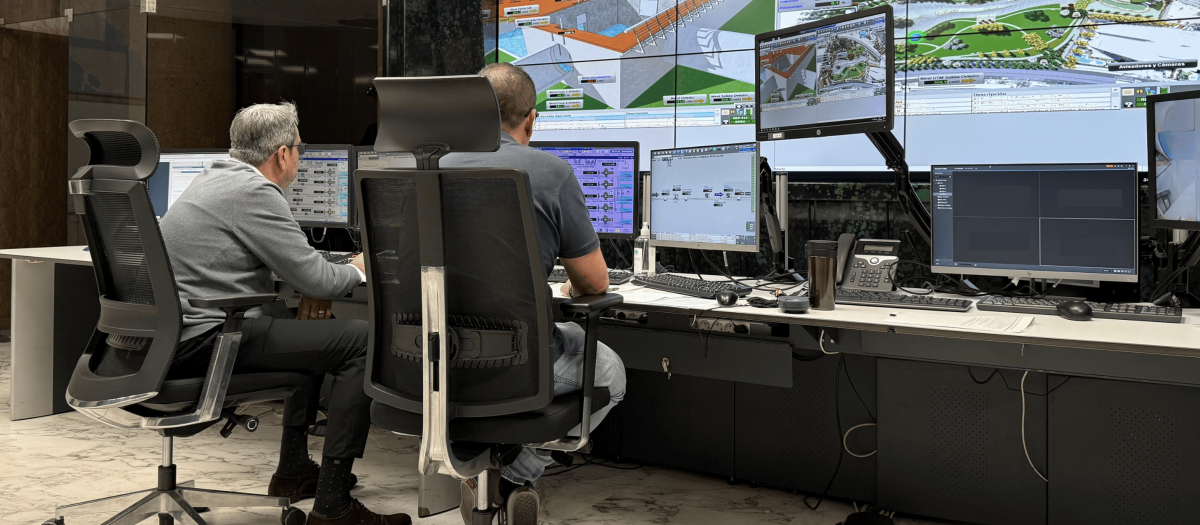 se situará a la vanguardia de una gestión más eficaz y sostenible

Imagen del centro de control de Aguas de Alicante