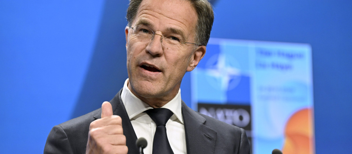 El secretario general de la OTAN, Mark Rutte