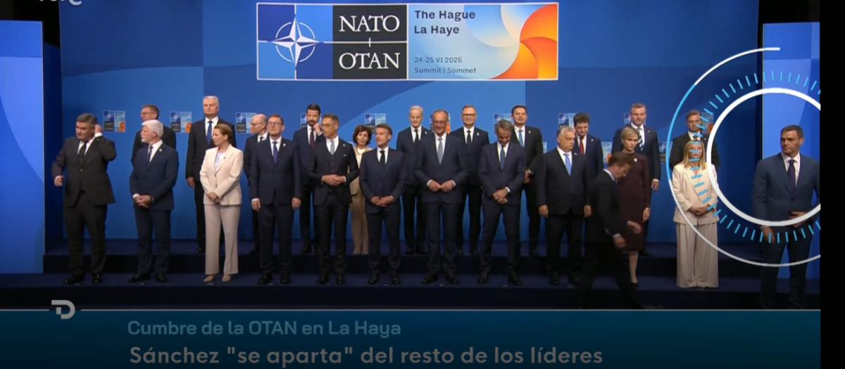 RTVE Telediario escapista Sánchez