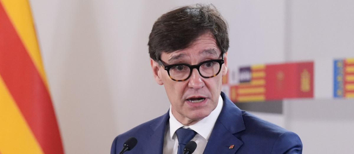 El presidente de la Generalitat, Salvador Illa, en una imagen de archivo