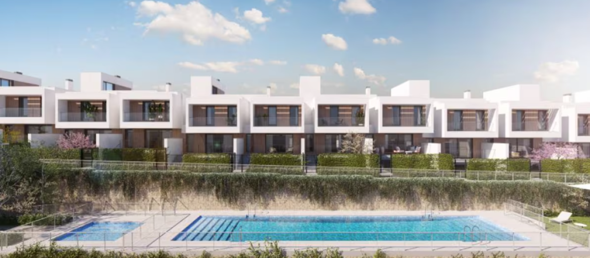 Un proyecto urbanístico de Madrid en una imagen de archivo