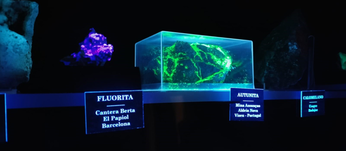 La Sala Negra del Geomuseo de Aracena