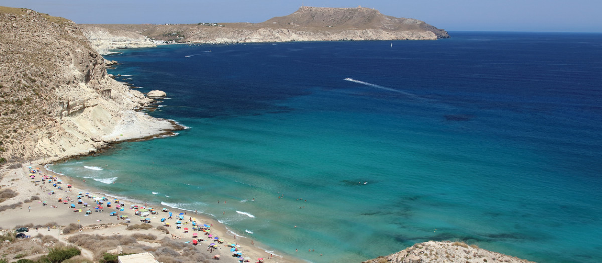 Cala del Plomo, uno de los lugares más bellos del Parque Natural de Cabo de Gata-Níjar