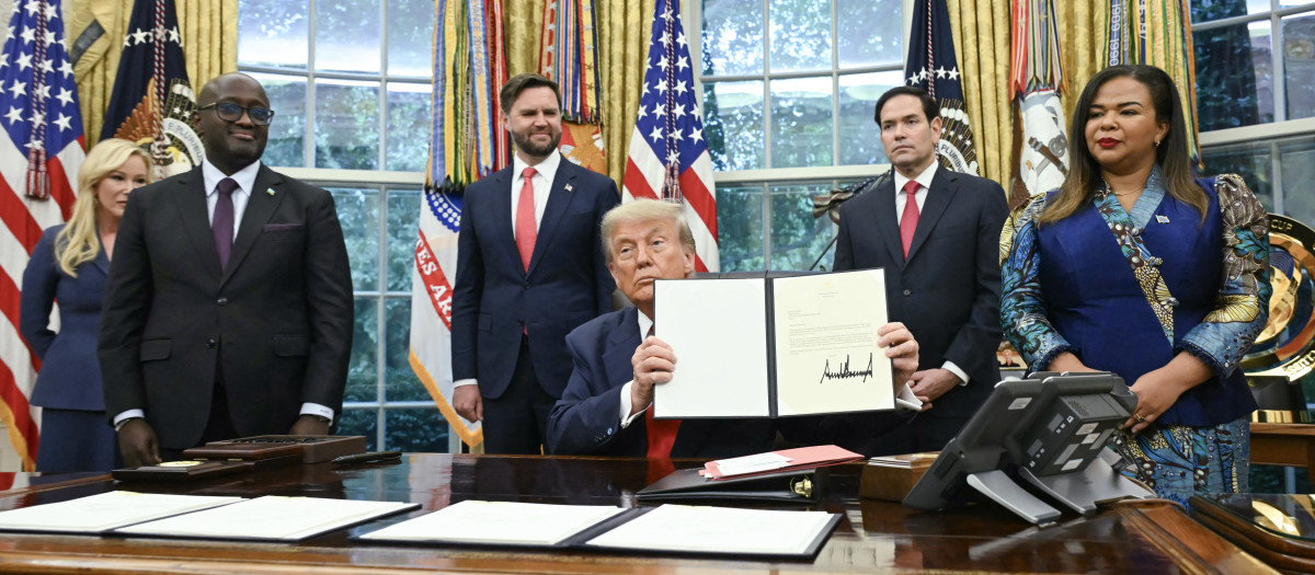 El denominado Acuerdo de Washington, auspiciado por Estados Unidos y Catar, garantiza la paz en la región de los Grandes Lagos y proporciona a la industria estadounidense acceso a recursos minerales estratégicos