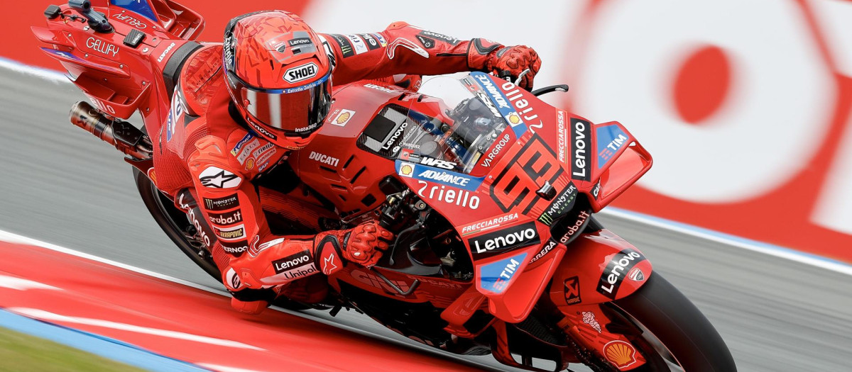 Marc Márquez en el Gran Premio de Países Bajos