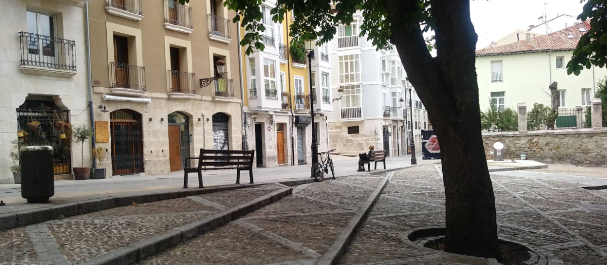 Plaza de los Castaños ubicación del yacimiento arqueológico