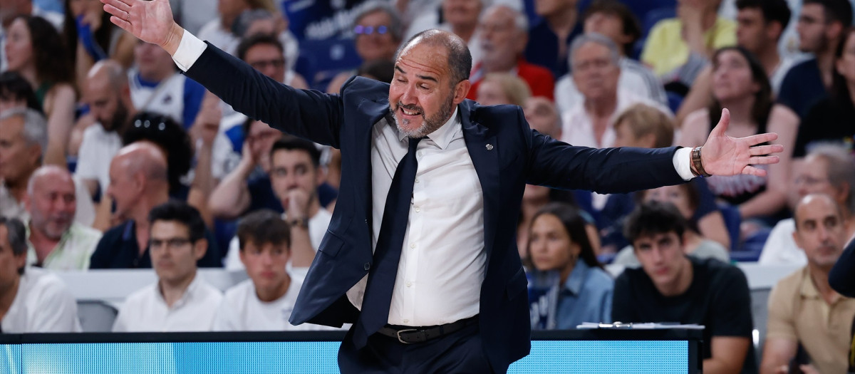 Chus Mateo, entrenador del Real Madrid las últimas tres temporadas