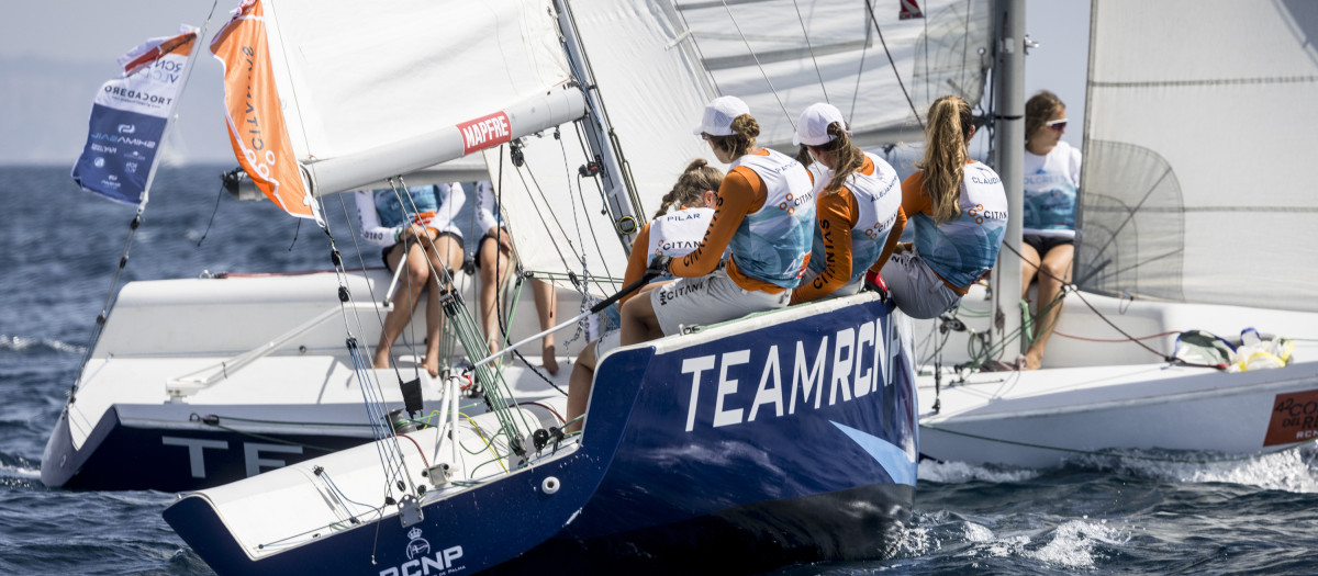 Flota femenina de la Copa del Rey Mapfre