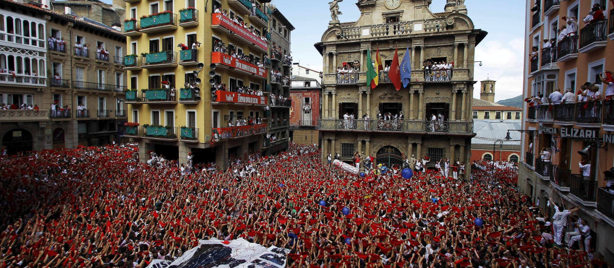 Chupinazo de Sanfermines