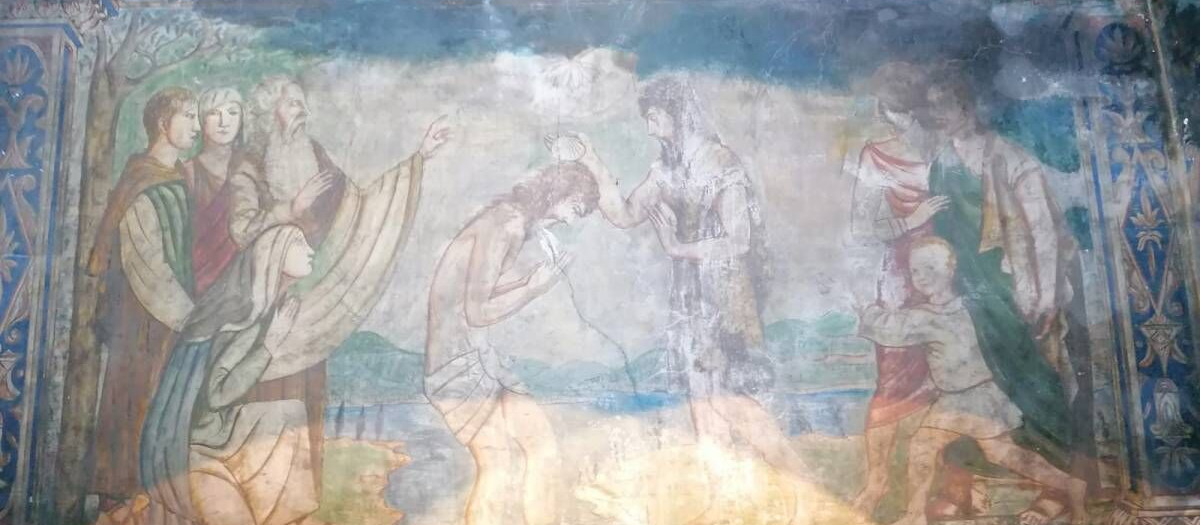 Los espléndidos frescos de la iglesia de Breda