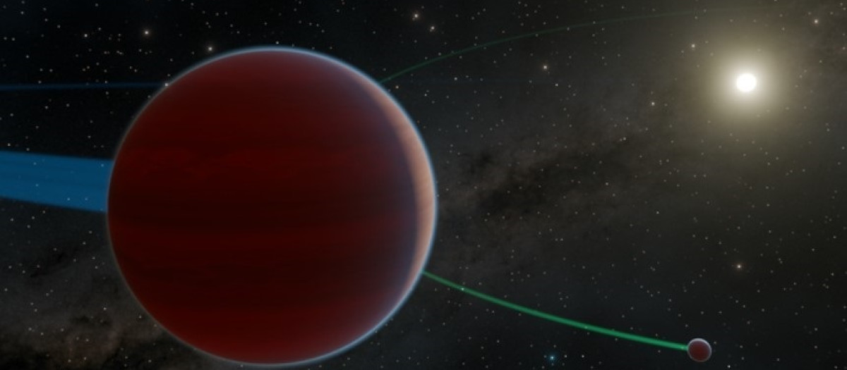 Esta concepción artística muestra el sistema KOI-134, que en 2025 se reveló en un artículo que tenía dos planetas: KOI-134 b y KOI-134 c.