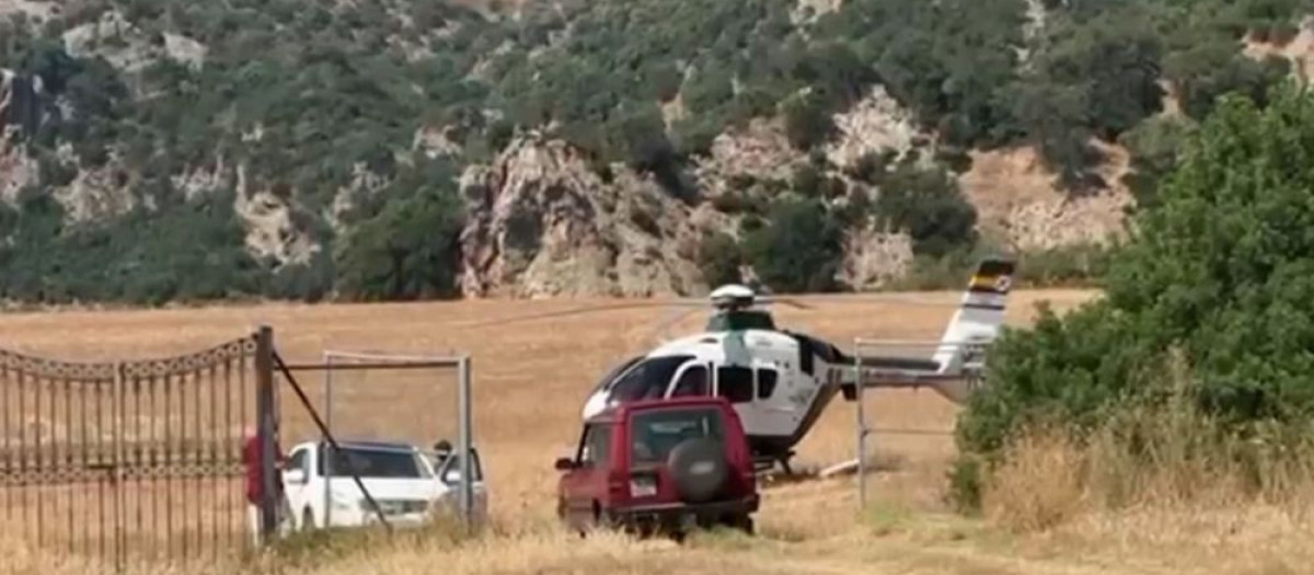 Los equipos de rescate en la zona del siniestro