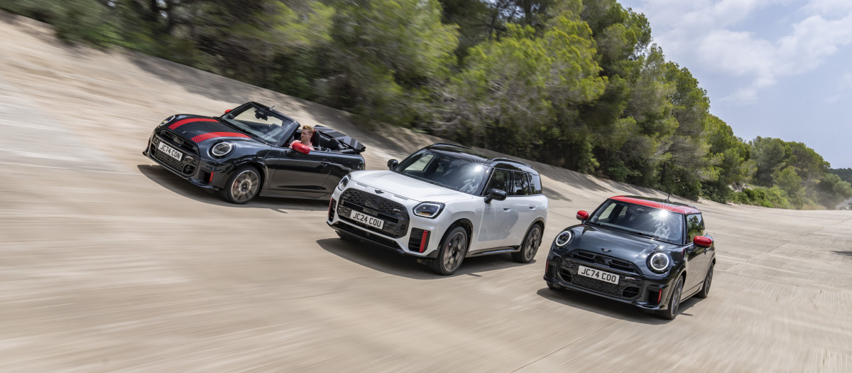 MINI John Cooper Works, MINI John Cooper Works Convertible y el MINI JCW Countryman