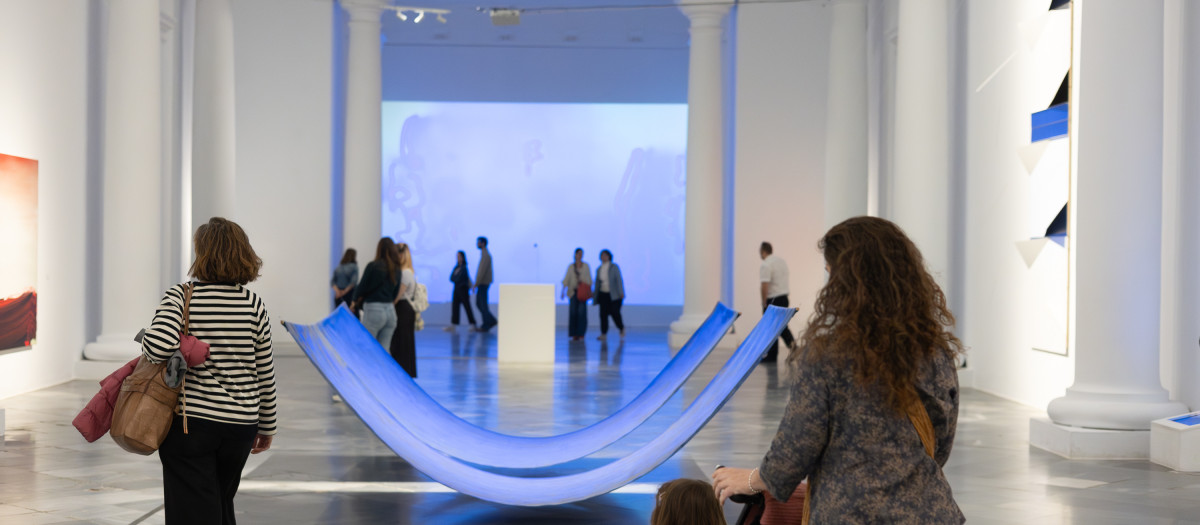 Imagen de una de las salas de exposición del Centro del Carmen, Valencia