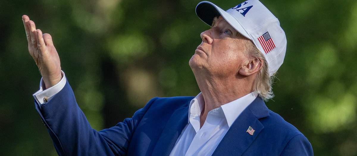 El presidente estadounidense, Donald Trump