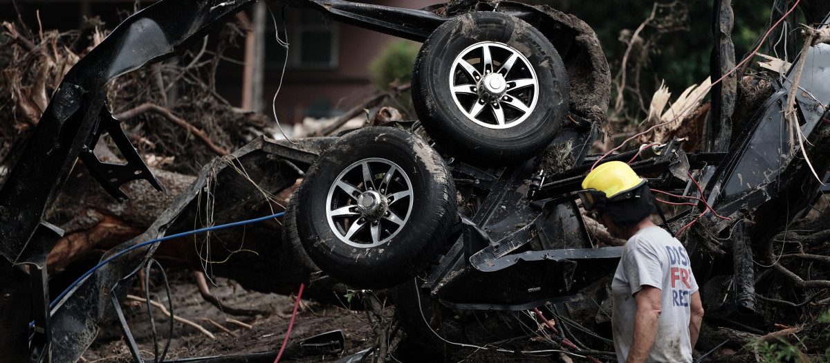 Continúan las labores de rescate en busca de los desaparecidos
