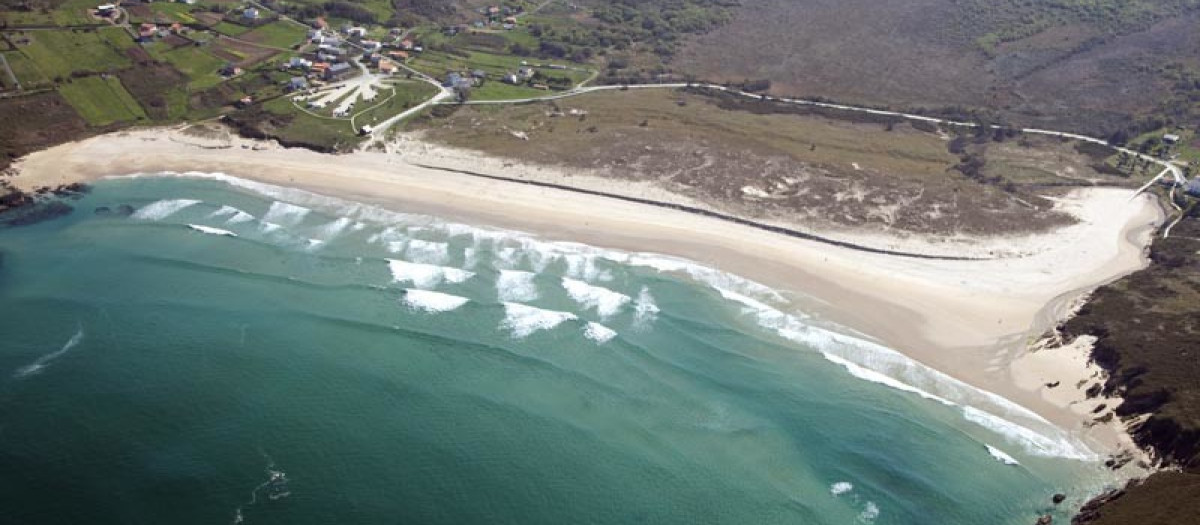 Playa Pantín en Valdoviño