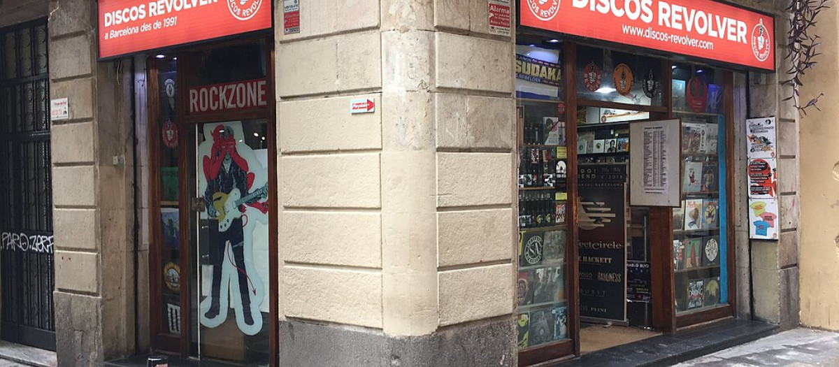 Tienda Discos Revolver en Barcelona