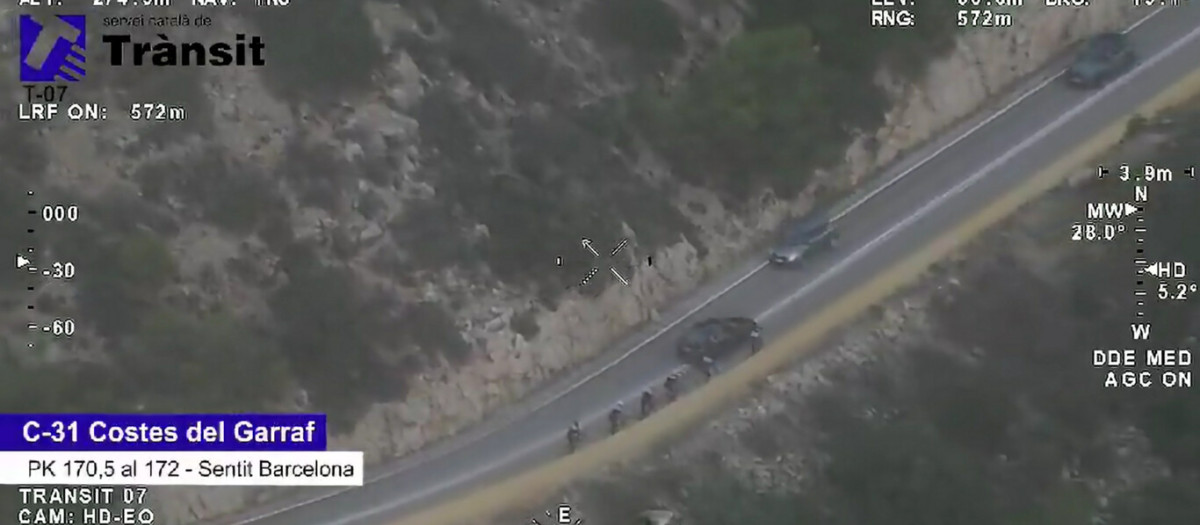 En Cataluña van a controlar a los ciclistas con todos los medios a su alcance