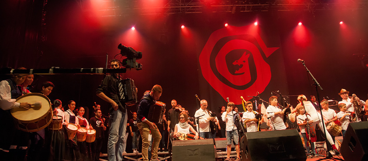 Una de las actuaciones en el festival de Ortigueira en pasadas ediciones