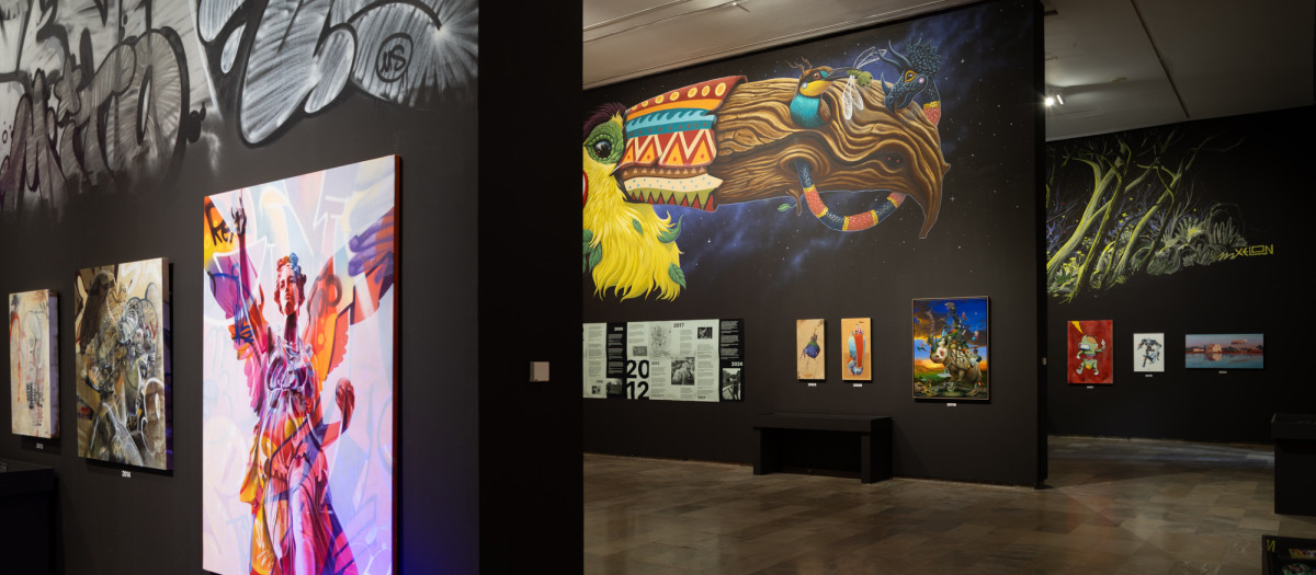 Imagen de la exposición 'Principios' en el Centro del Carmen.