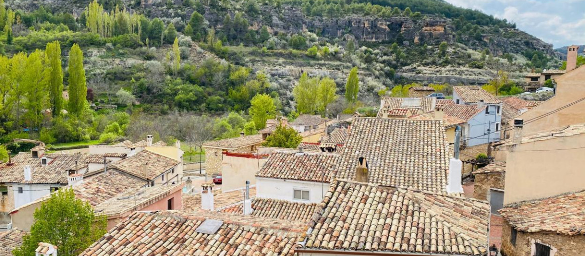 Zona rural en Castilla-La Mancha
