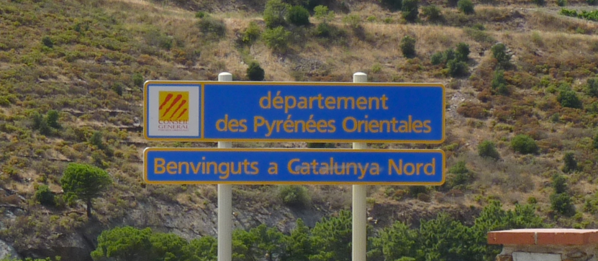 Frontera con Francia, en el Collado de Belitres