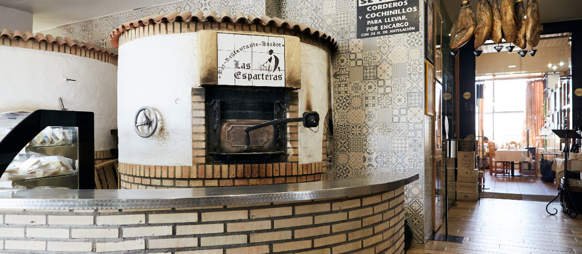Horno de leña en Las Esparteras