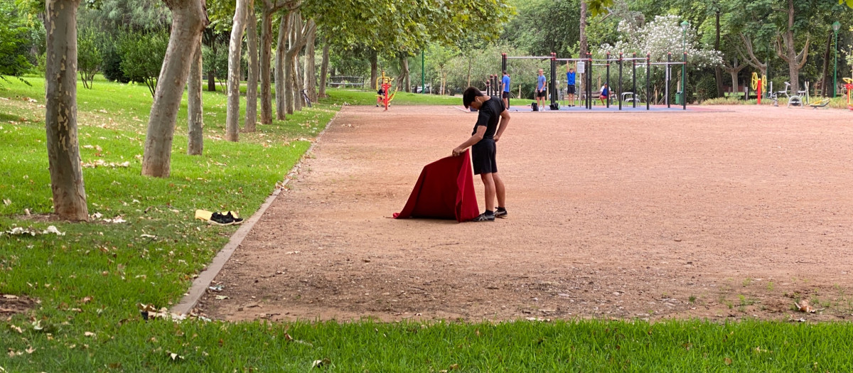 Interior del Parque Cruz Conde