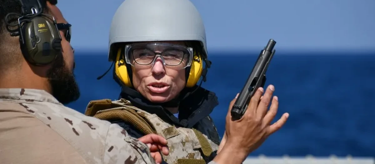 Laura Pons es la primera y única mujer buceadora de caza de minas de España