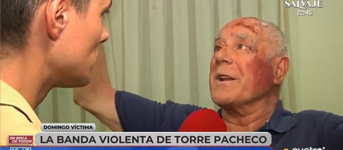 Domingo, el anciano agredido en Torre Pacheco