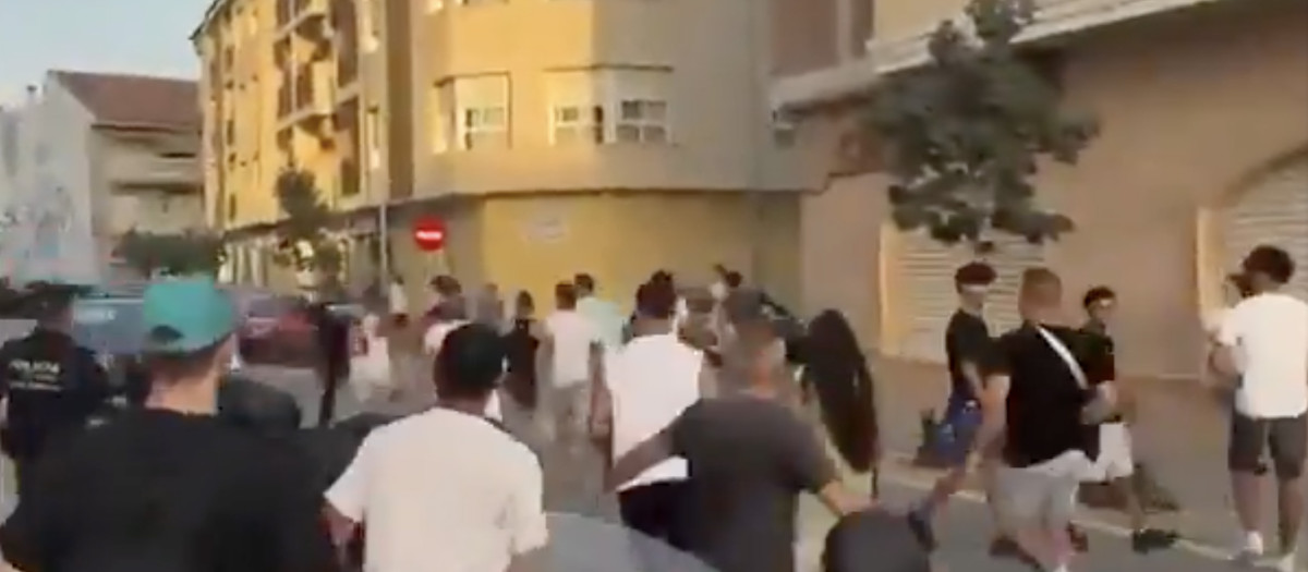 Manifestación vecinal en Torre Pacheco