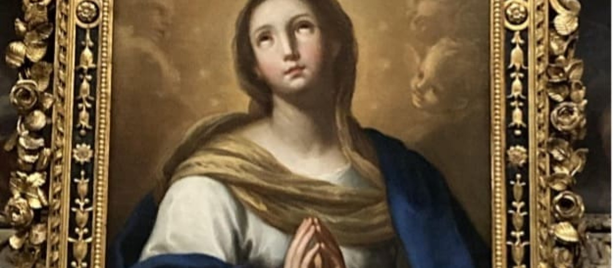 Madre de la Divina Gracia, atribuida a Guido Reni