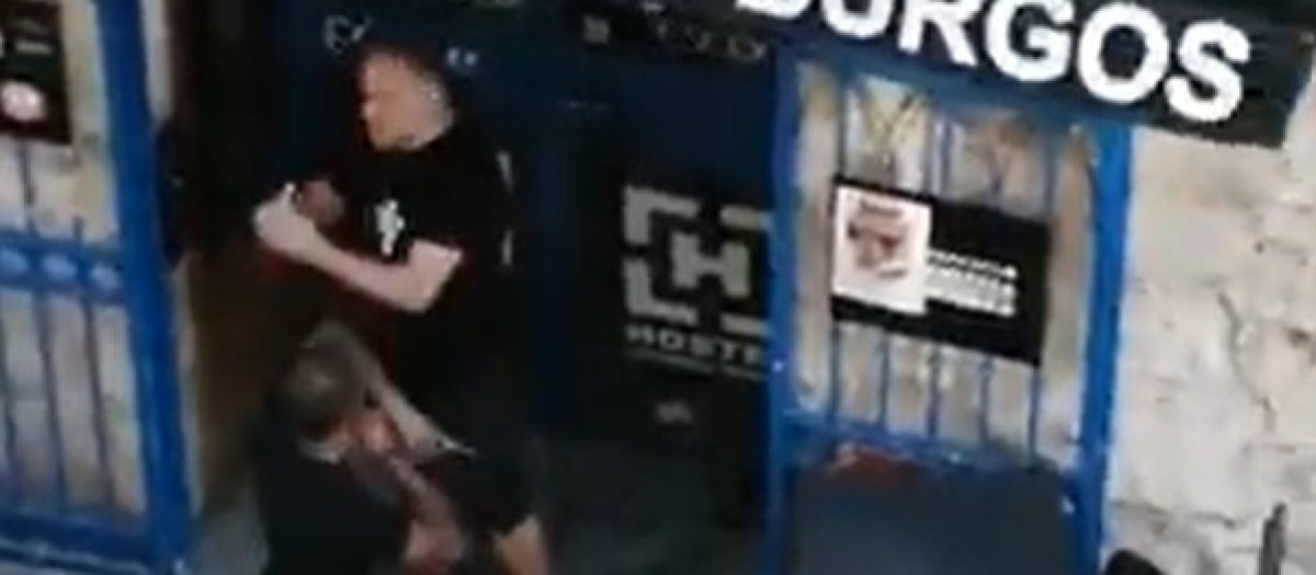 El hombre detenido en Burgos amenaza a un trabajador de un hostel